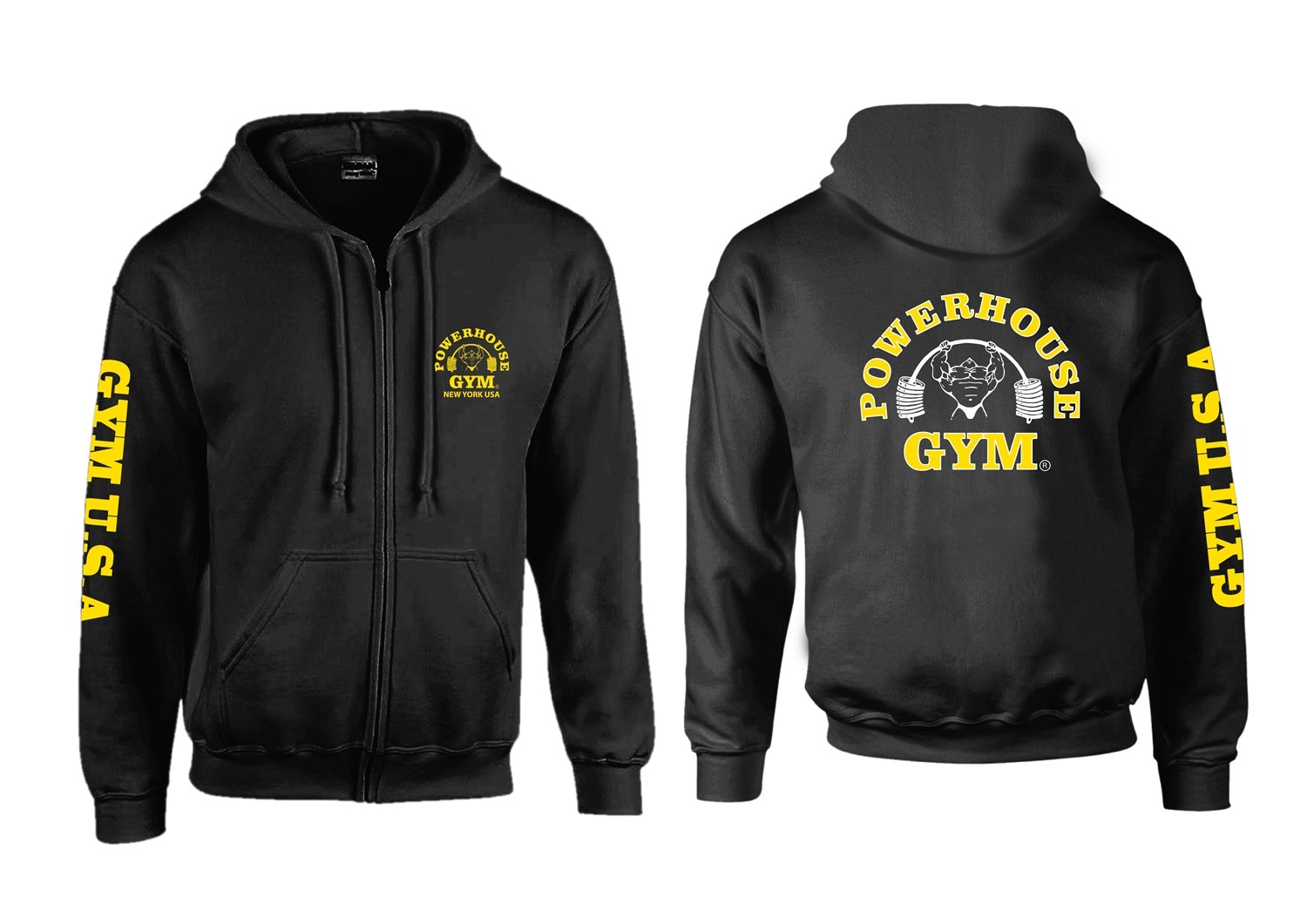 powerhouse gym hoodie